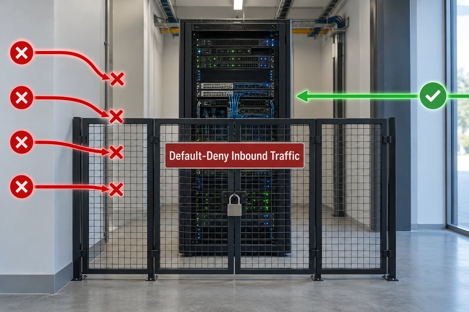 Default-Deny Inbound Traffic