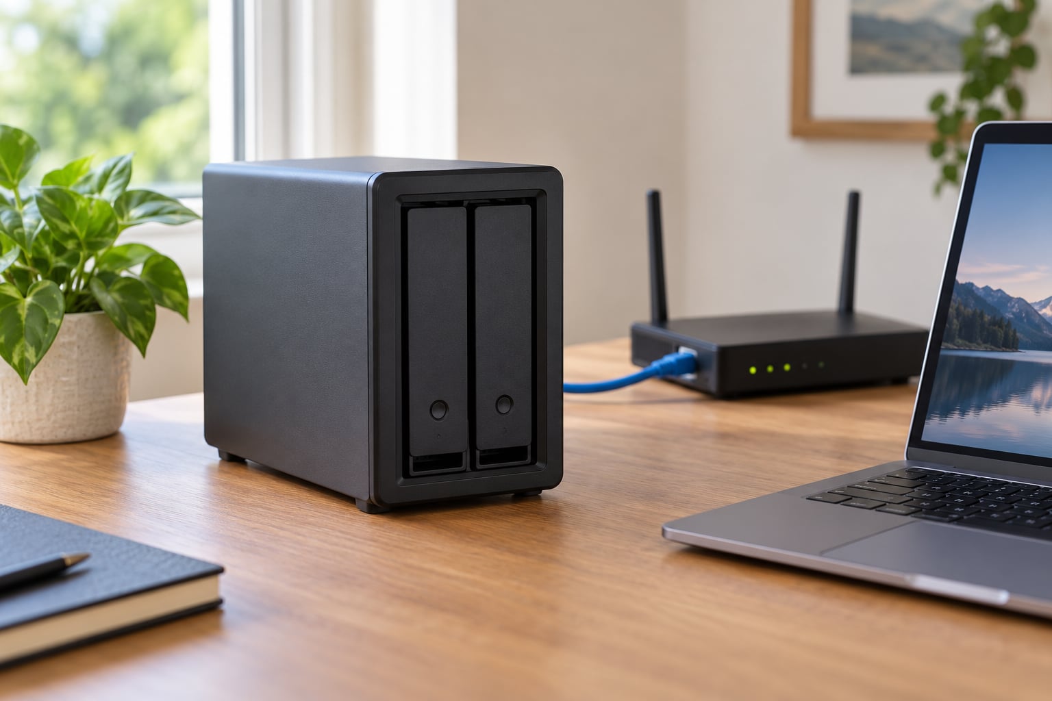 how to set up a nas at home