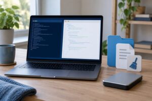 how to write a powershell script to clean temp files