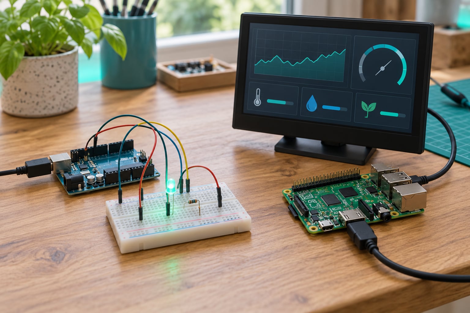 arduino vs raspberry pi for beginners