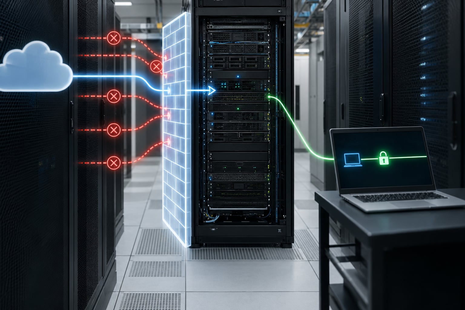 basic firewall rules every server should have