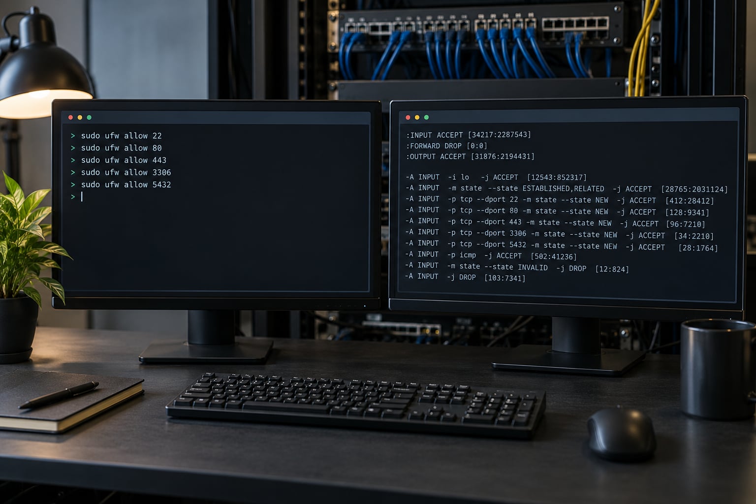 ufw vs iptables which to use