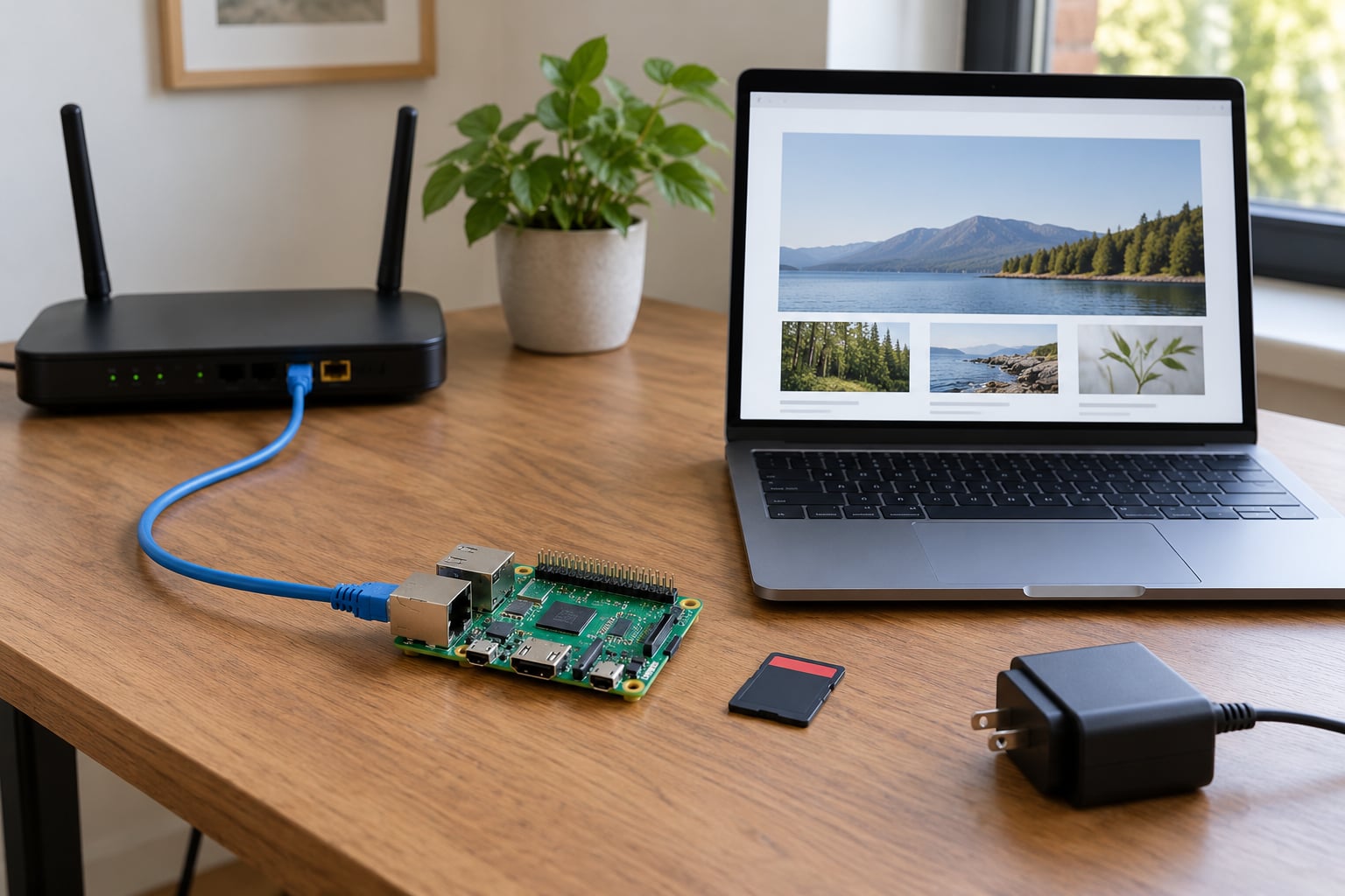how to run a website on a raspberry pi