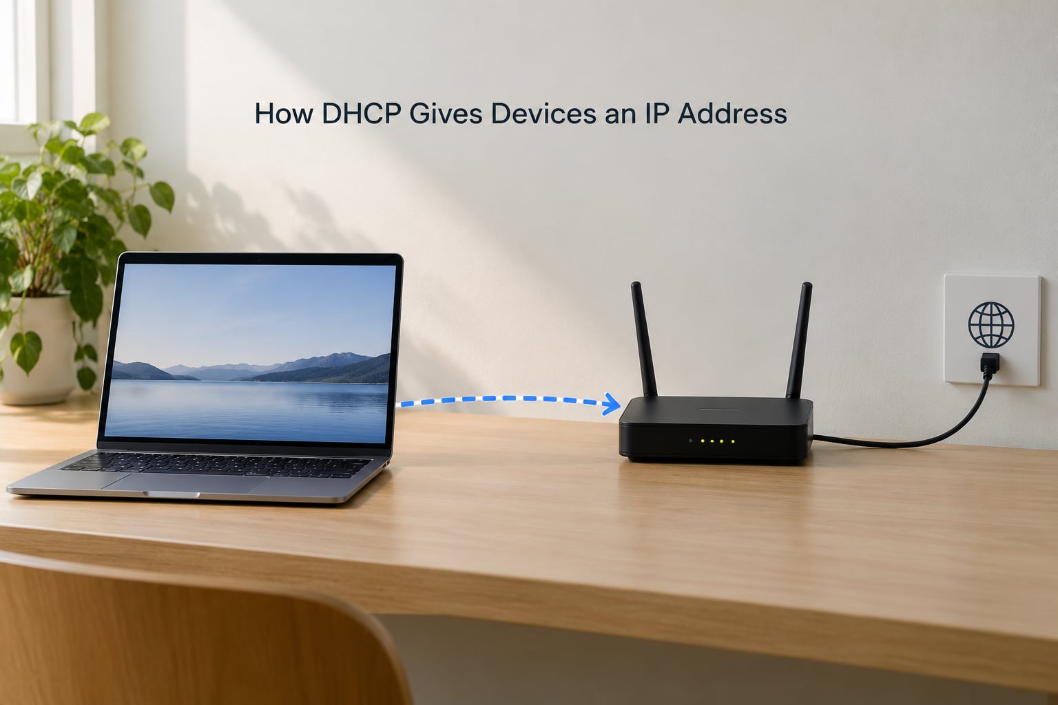 How DHCP Gives Devices an IP Address