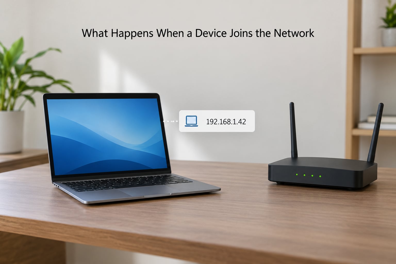 What Happens When a Device Joins the Network