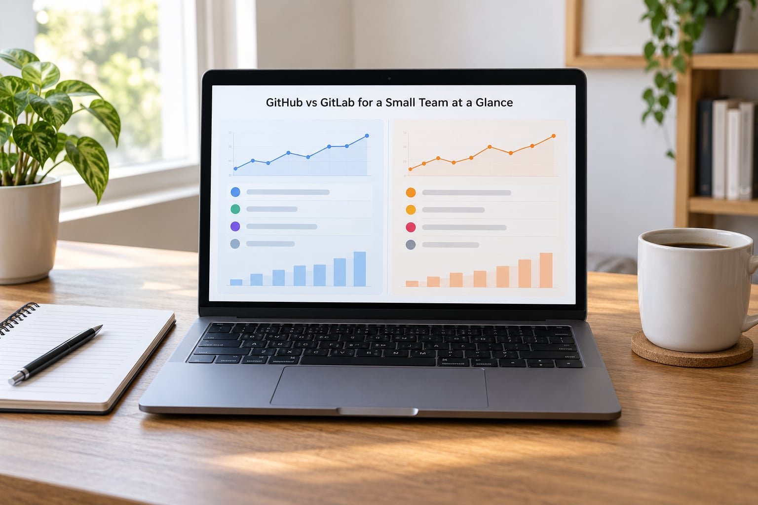 GitHub vs GitLab for a Small Team at a Glance