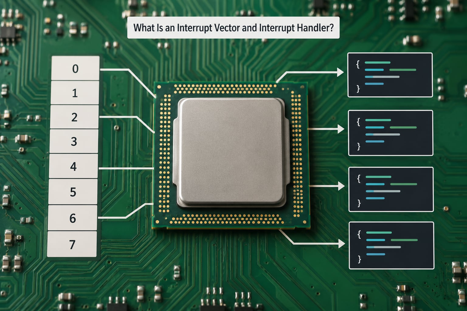 What Is an Interrupt Vector and Interrupt Handler?