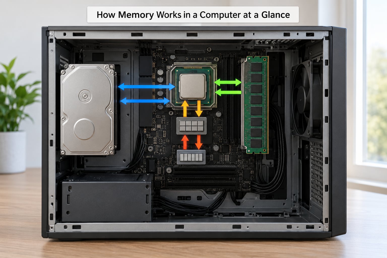 How Memory Works in a Computer at a Glance
