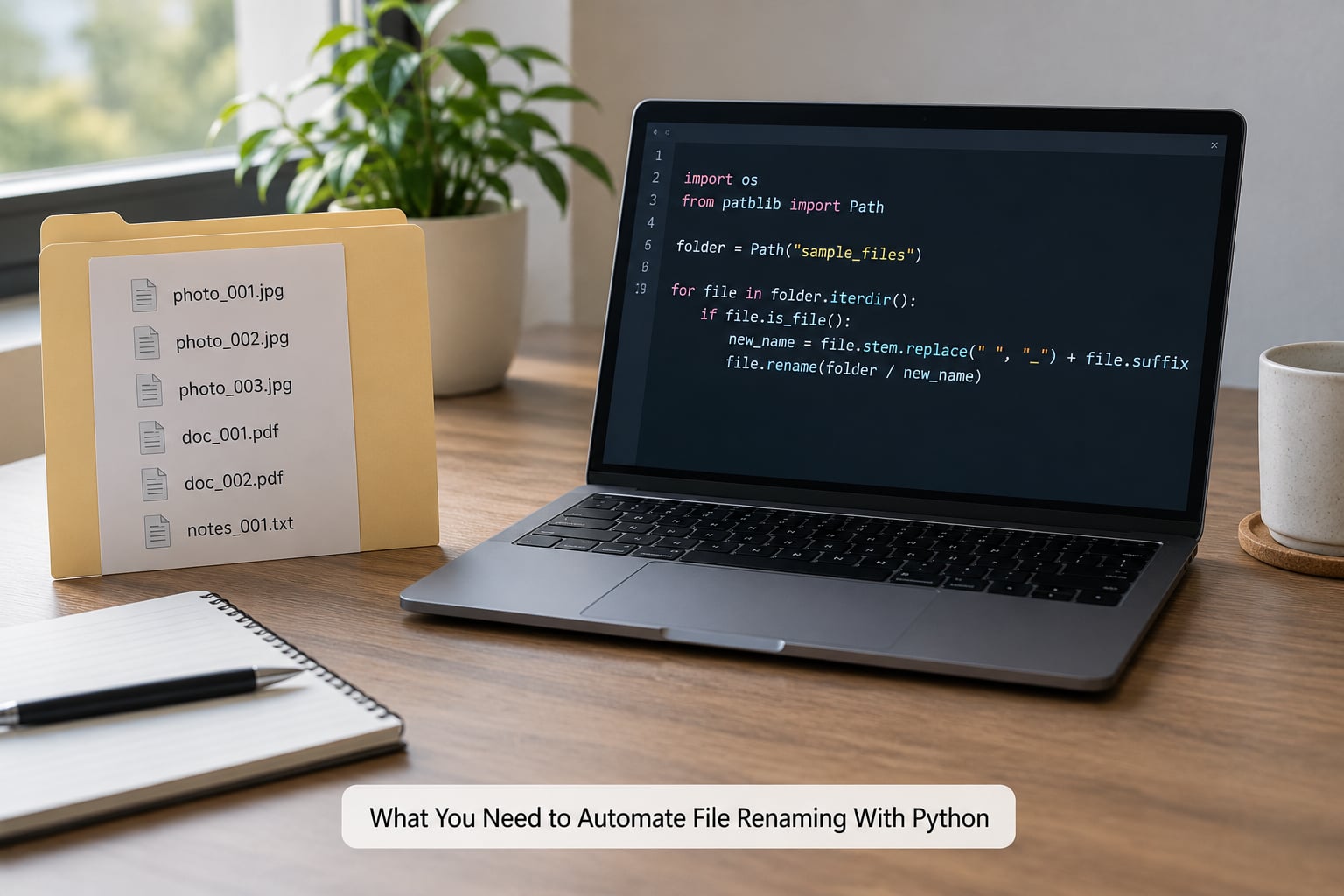 What You Need to Automate File Renaming With Python