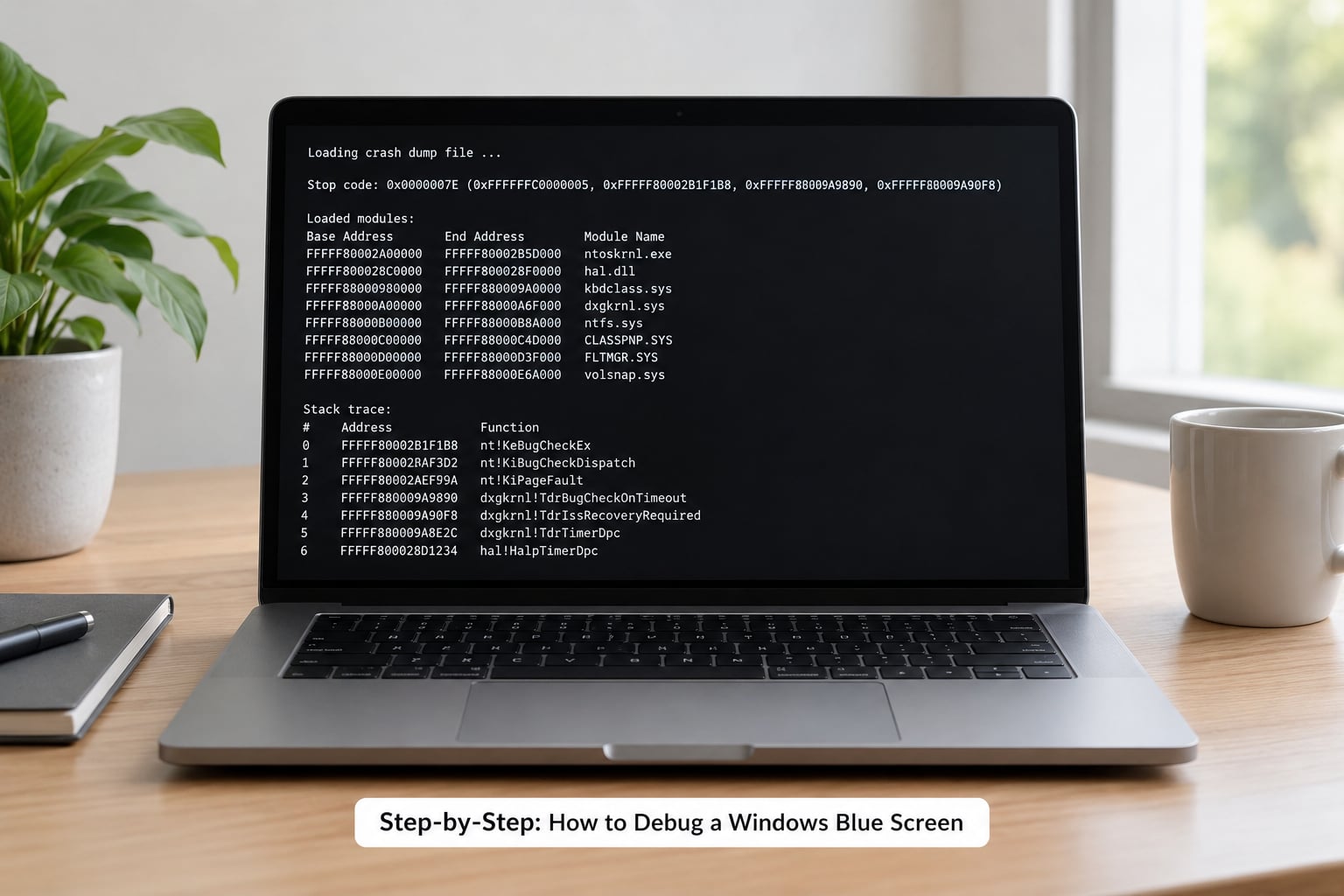 Step-by-Step: How to Debug a Windows Blue Screen
