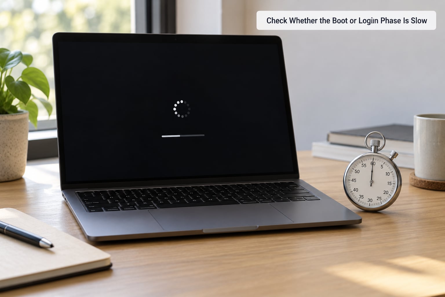 Check Whether the Boot or Login Phase Is Slow