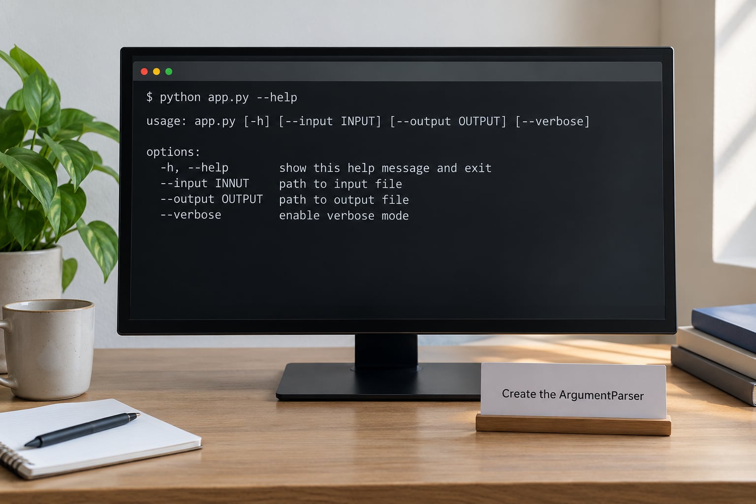 Create the ArgumentParser