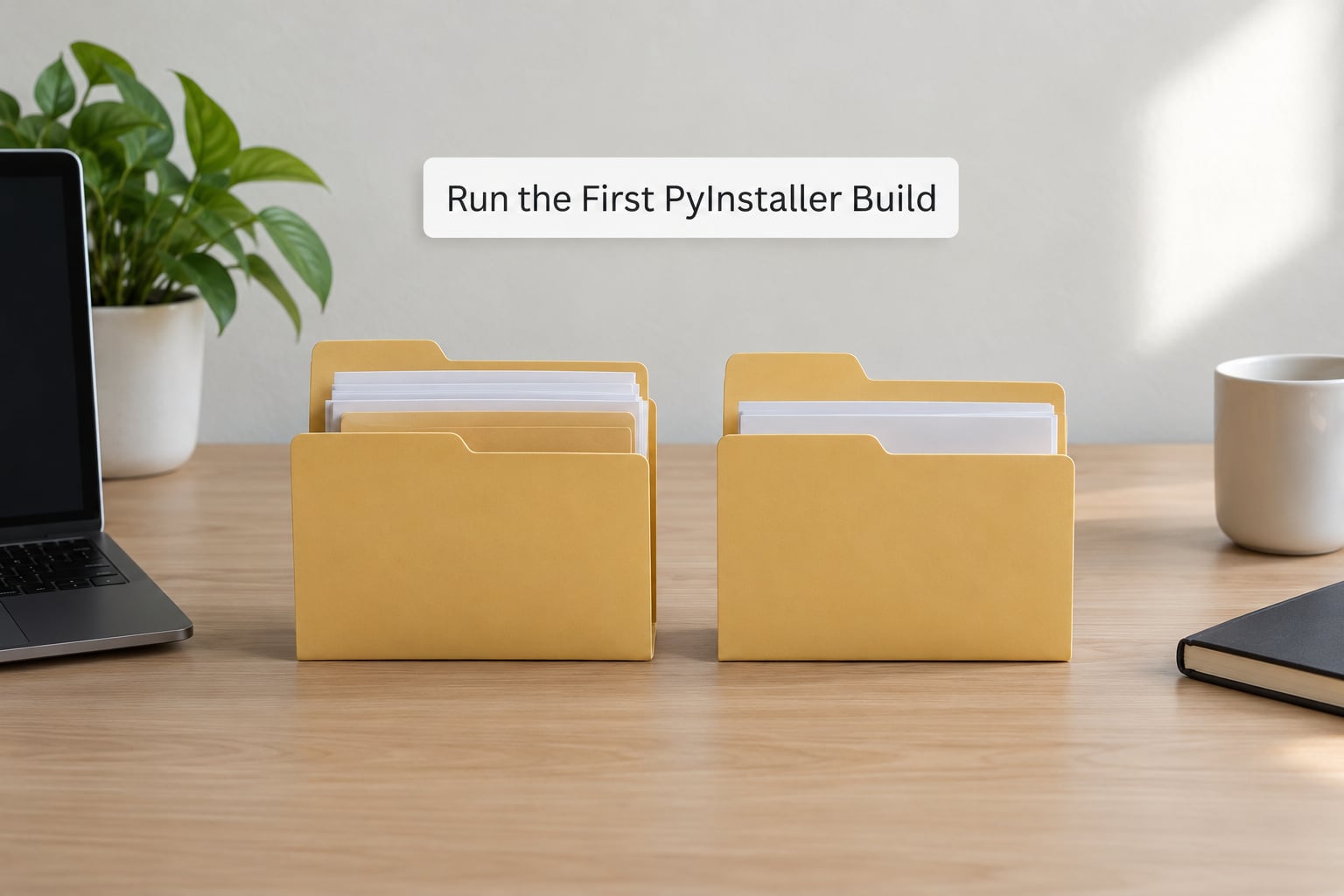 Run the First PyInstaller Build
