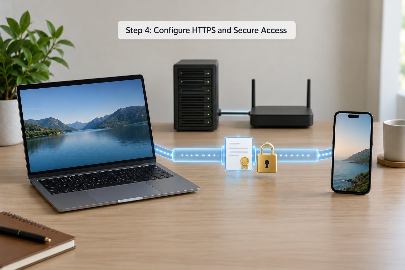 Step 4: Configure HTTPS and Secure Access