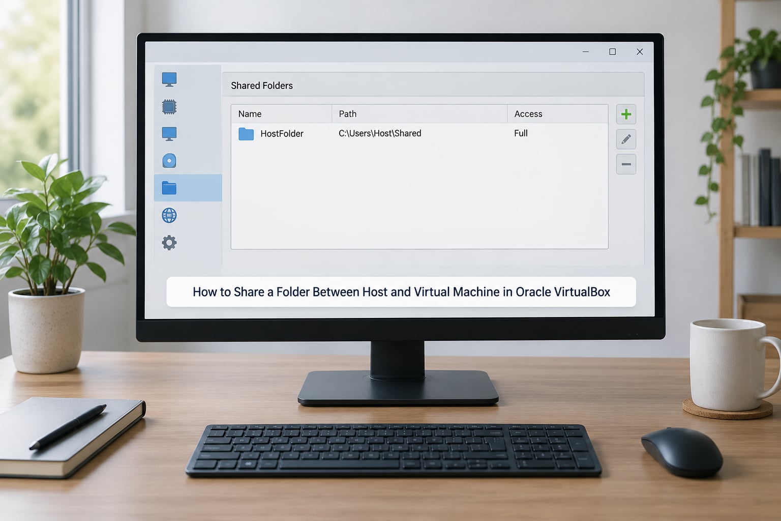 How to Share a Folder Between Host and Virtual Machine in Oracle VirtualBox