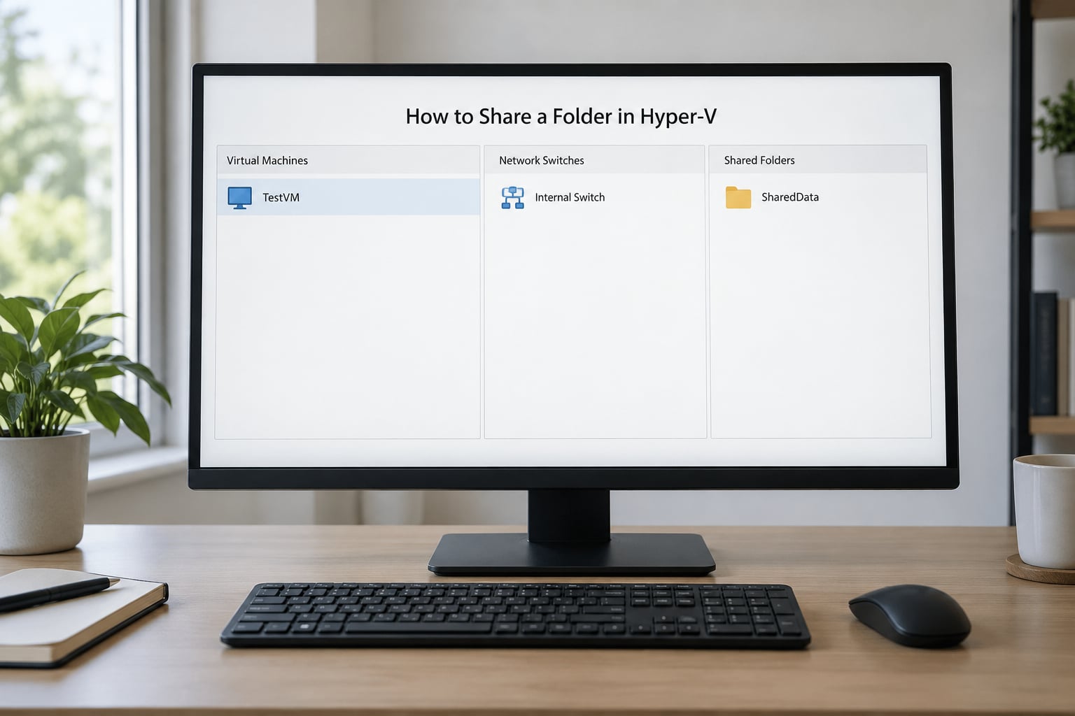 How to Share a Folder in Hyper-V