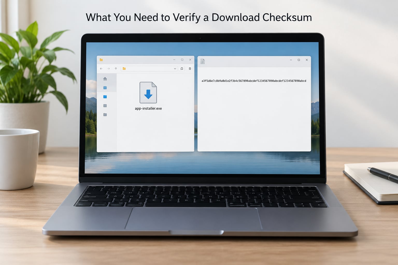 What You Need to Verify a Download Checksum
