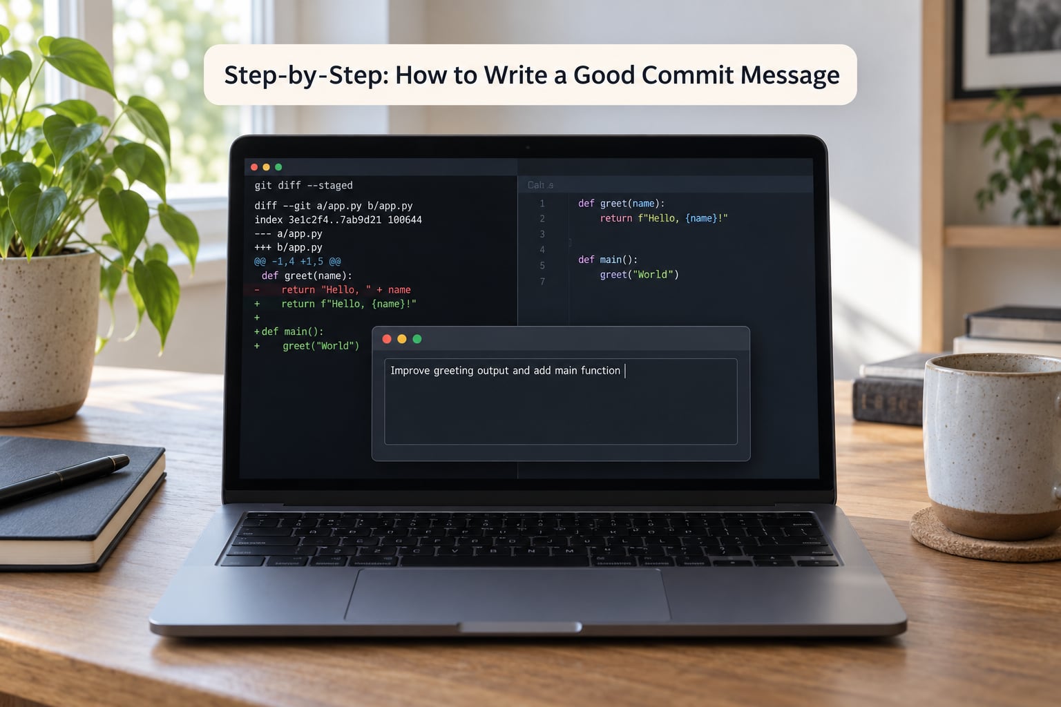 Step-by-Step: How to Write a Good Commit Message