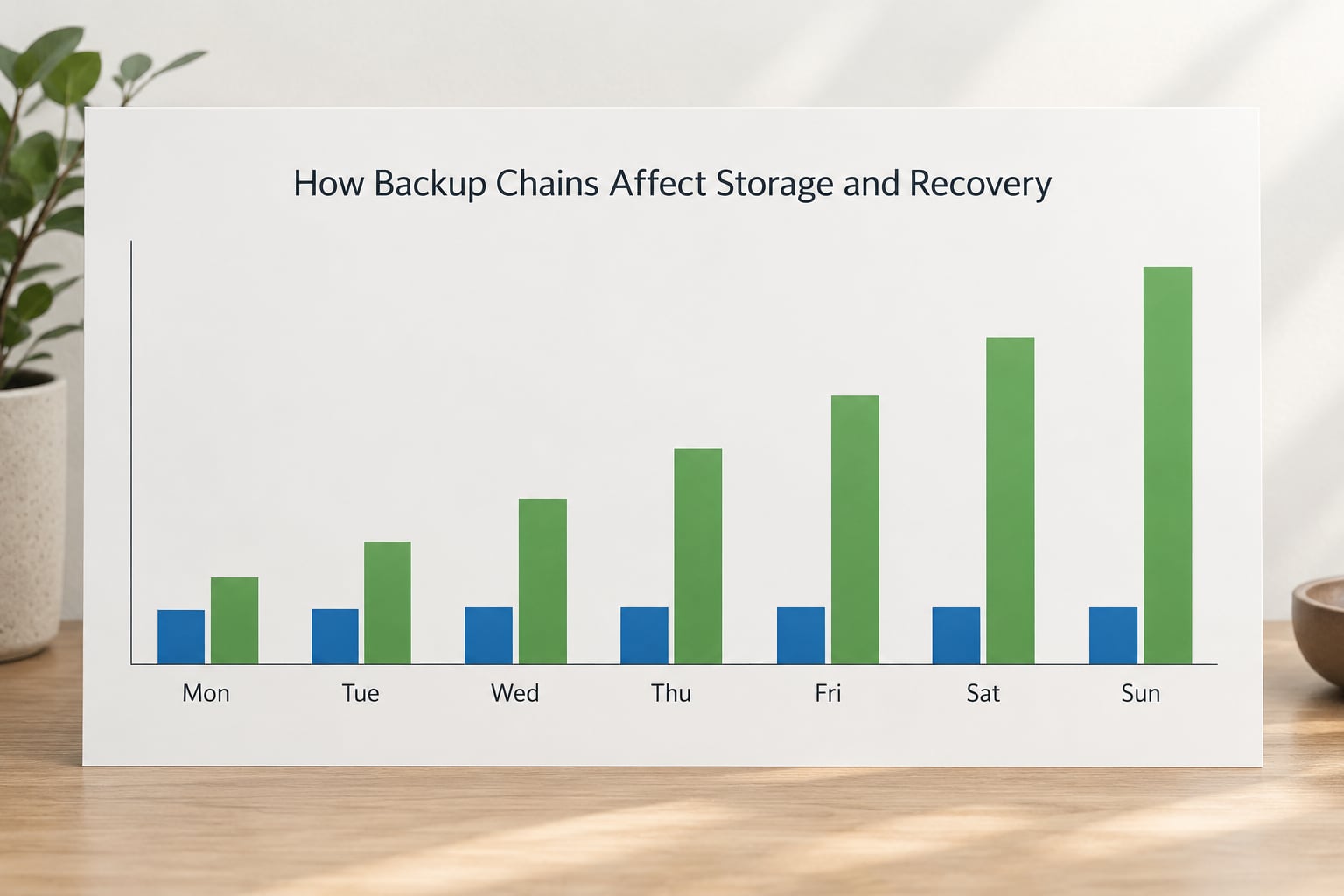 How Backup Chains Affect Storage and Recovery