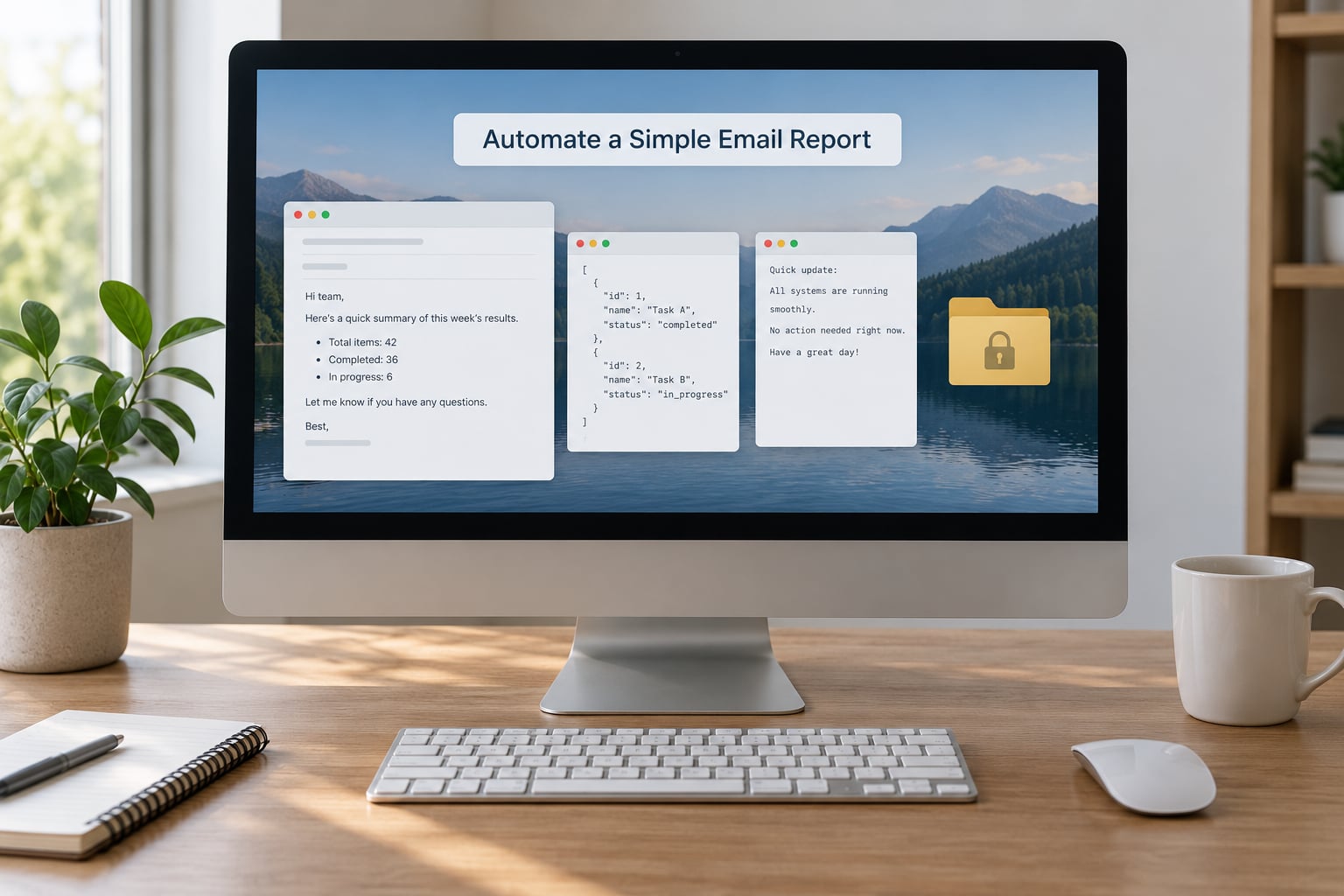 Automate a Simple Email Report