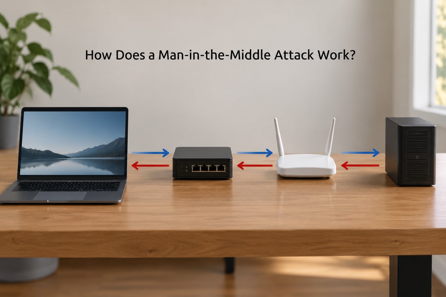 How Does a Man-in-the-Middle Attack Work?