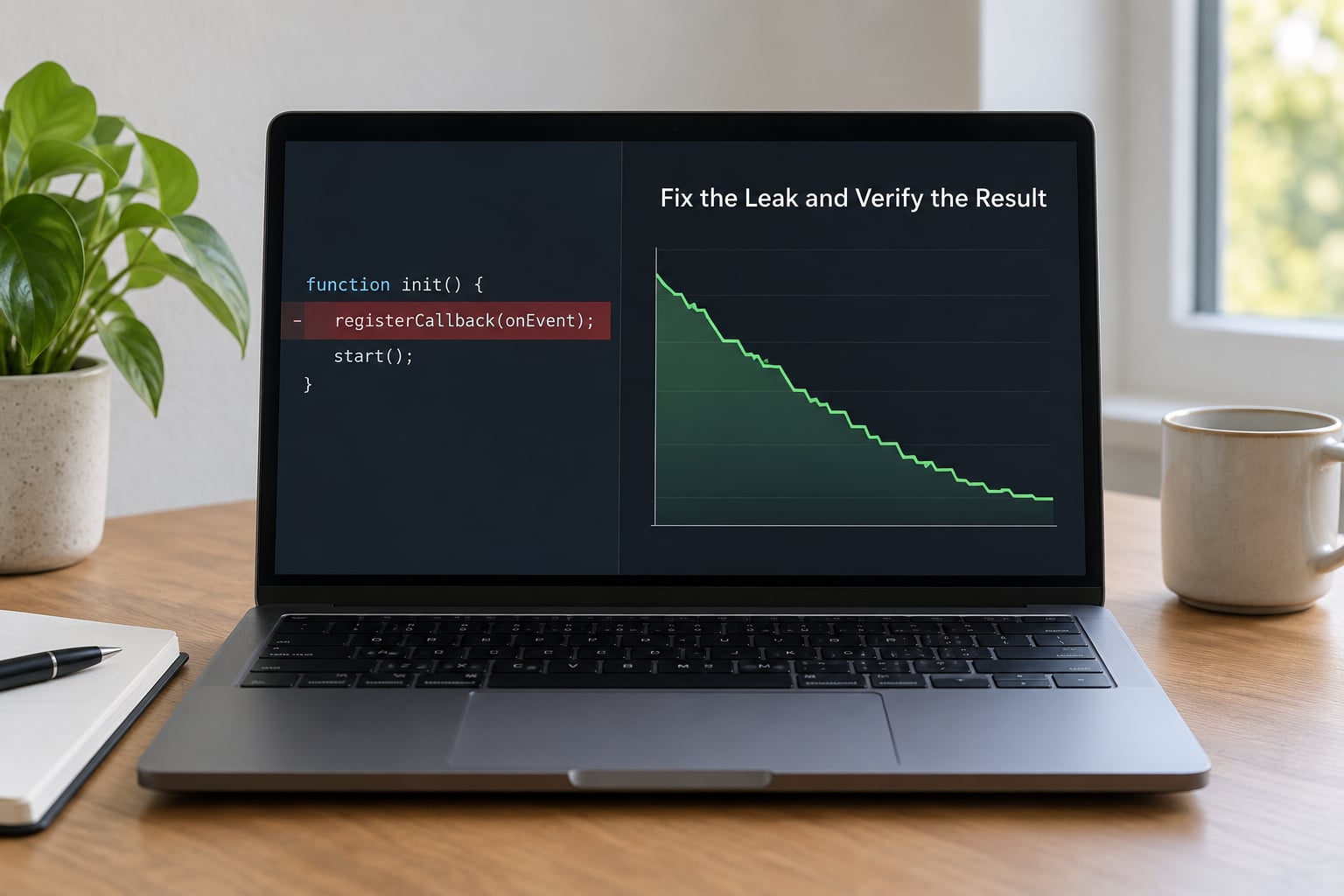 Fix the Leak and Verify the Result