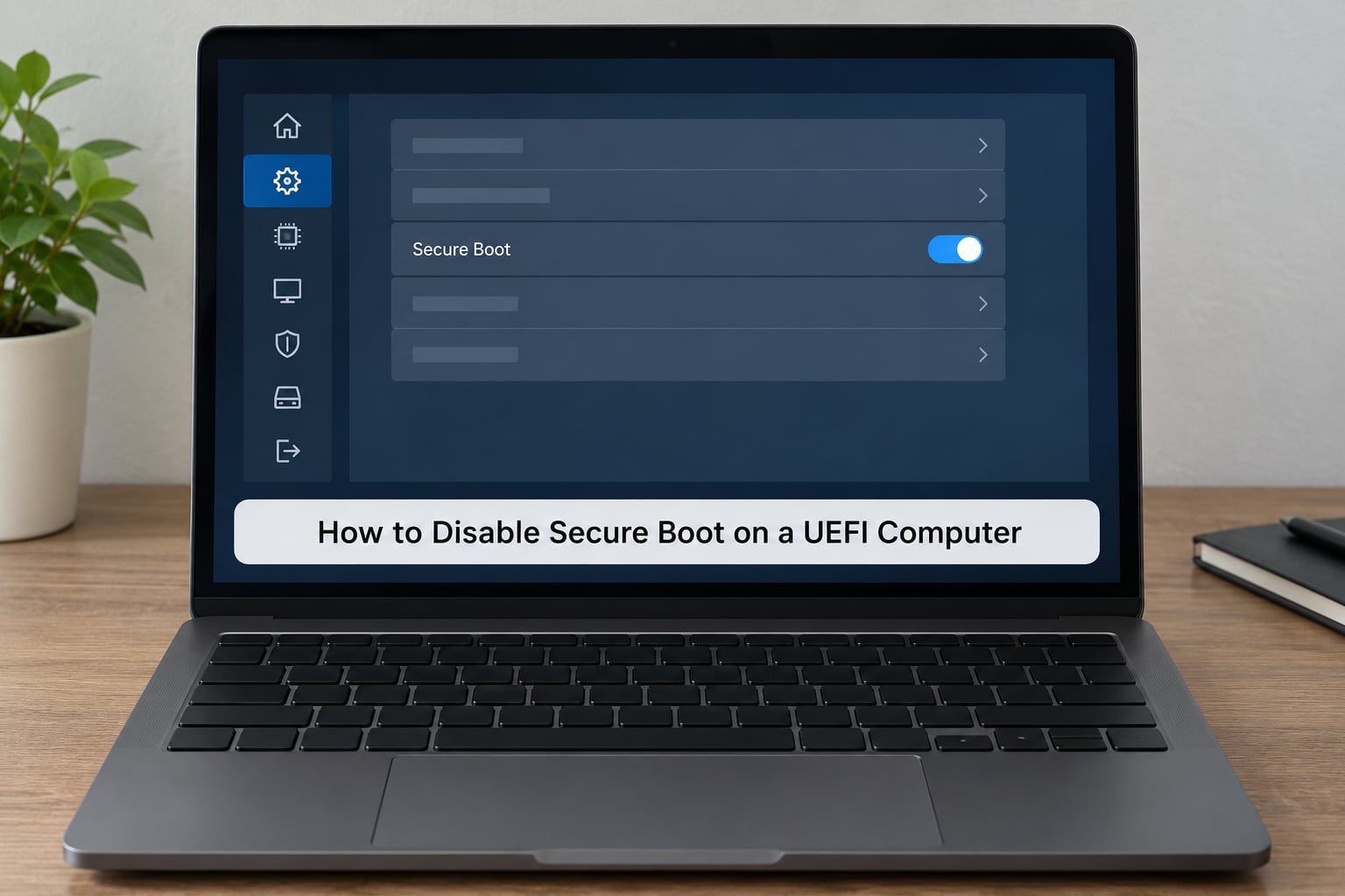 How to Disable Secure Boot on a UEFI Computer
