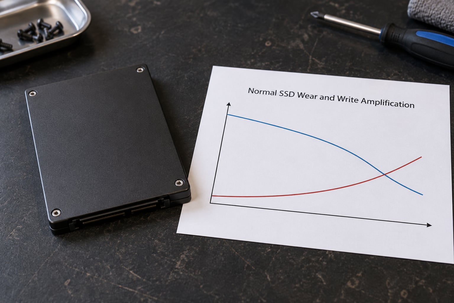 Normal SSD Wear and Write Amplification