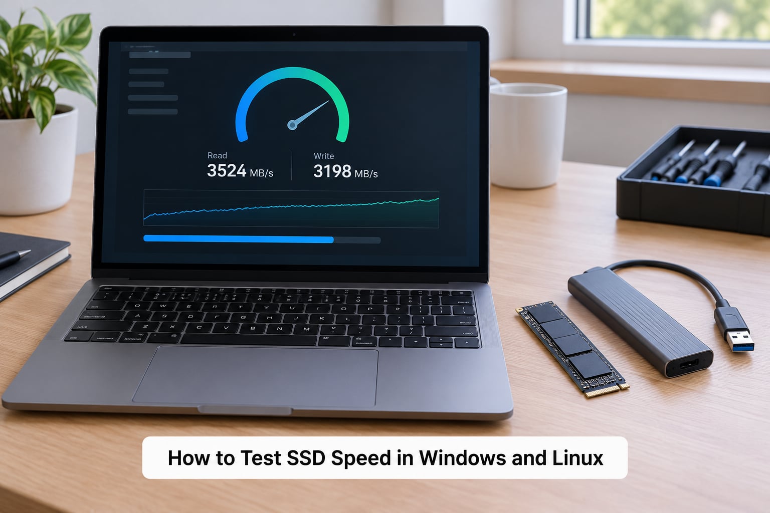 How to Test SSD Speed in Windows and Linux