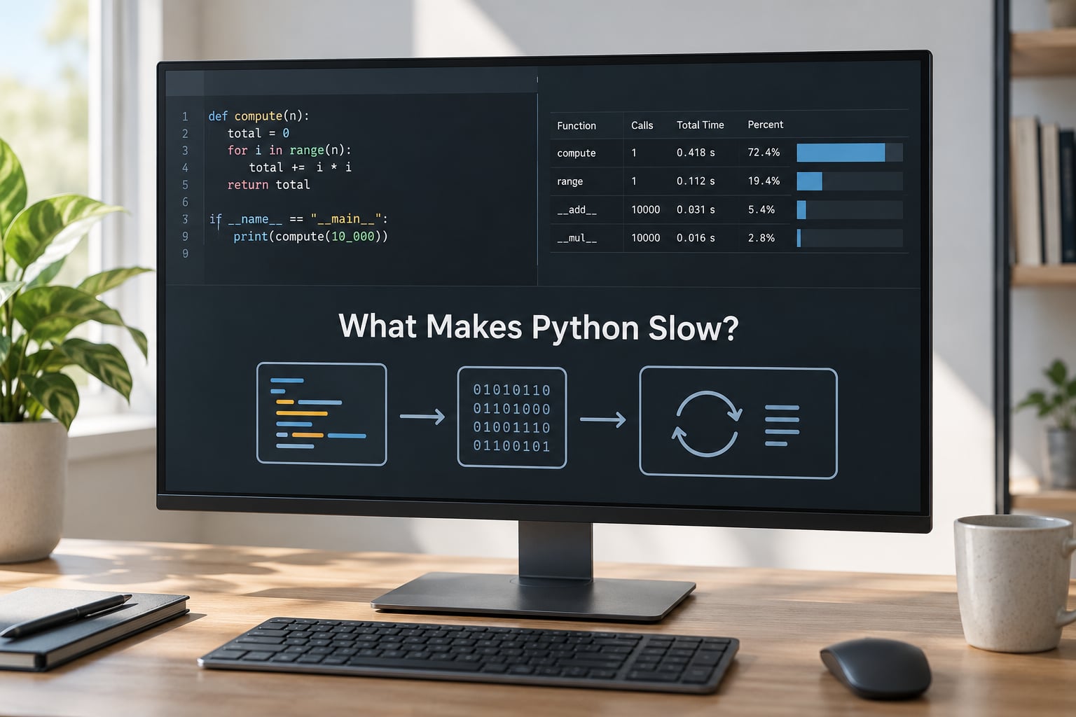 What Makes Python Slow?